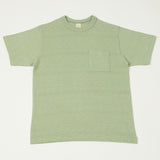 Warehouse & Co 4601 Pocket Tee - Pale Green