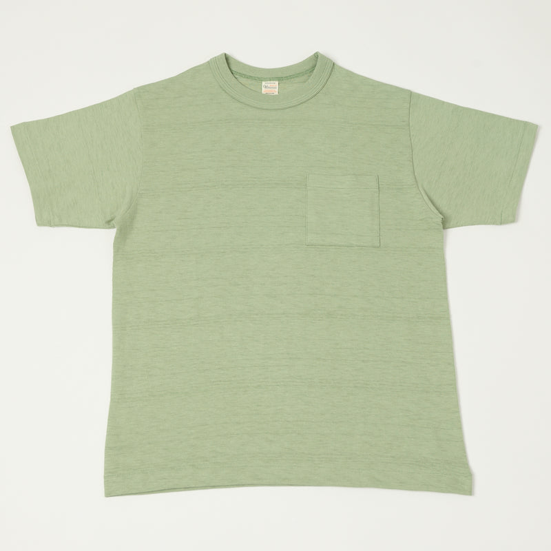 Warehouse & Co 4601 Pocket Tee - Pale Green