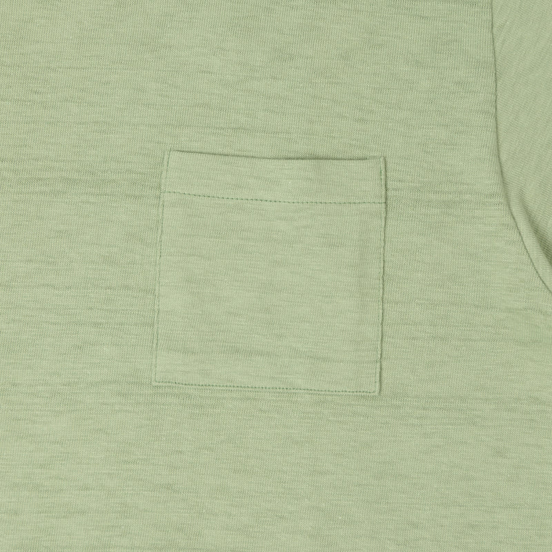 Warehouse & Co 4601 Pocket Tee - Pale Green