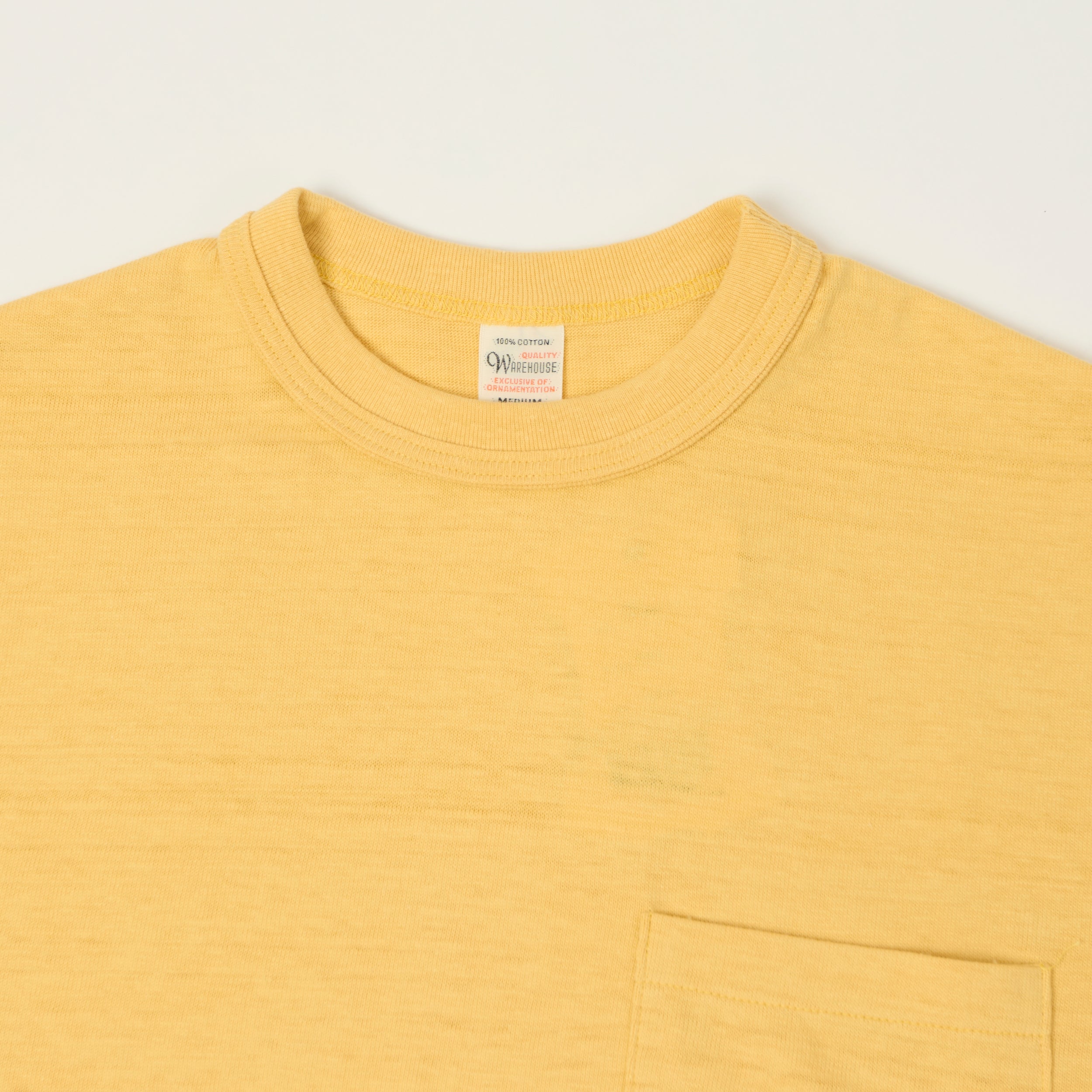 Warehouse & Co 4601 Pocket T-Shirt - Straw
