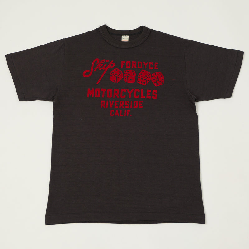 Warehouse & Co 4601 'Skip' Tee - Black