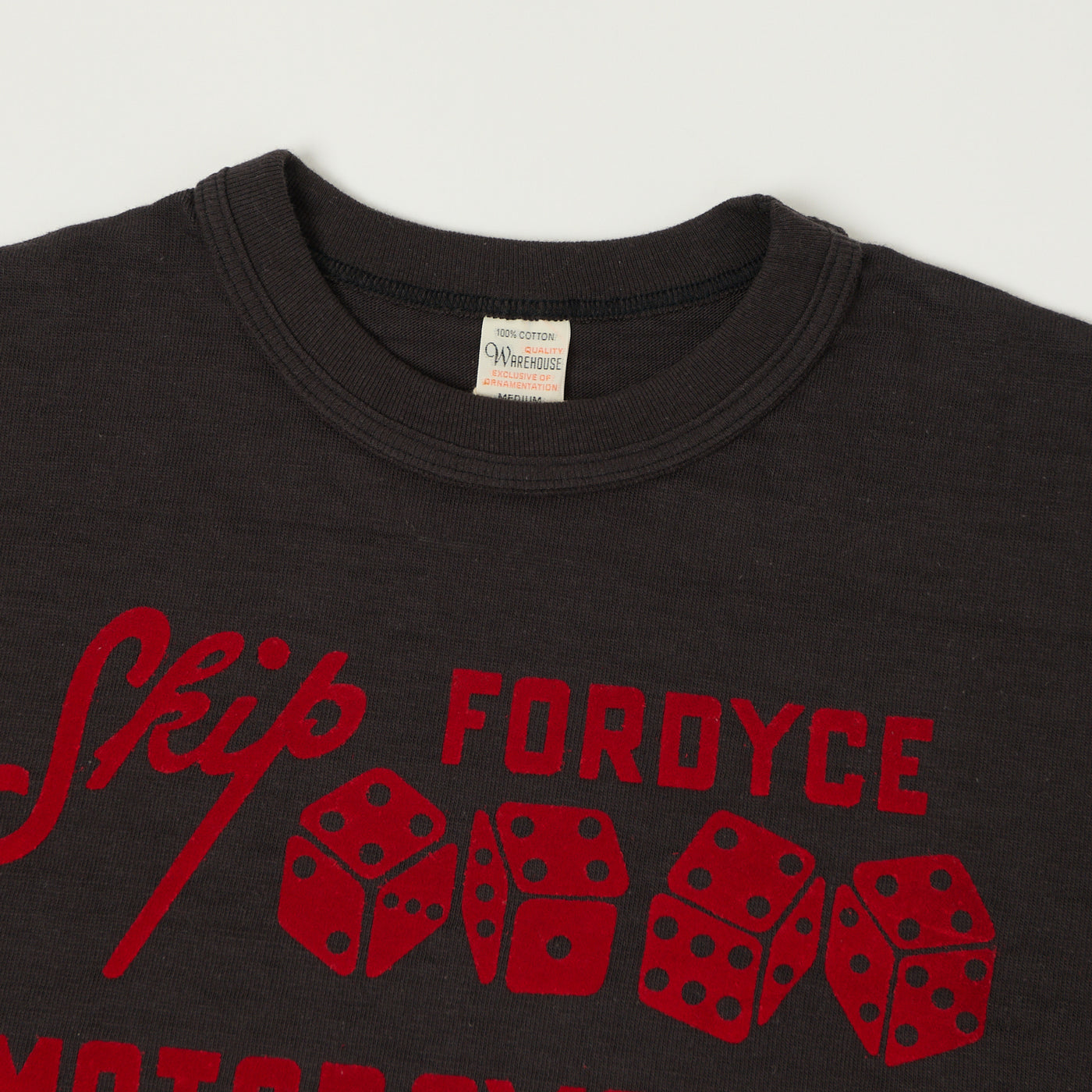 Warehouse & Co 4601 'Skip' Tee - Black