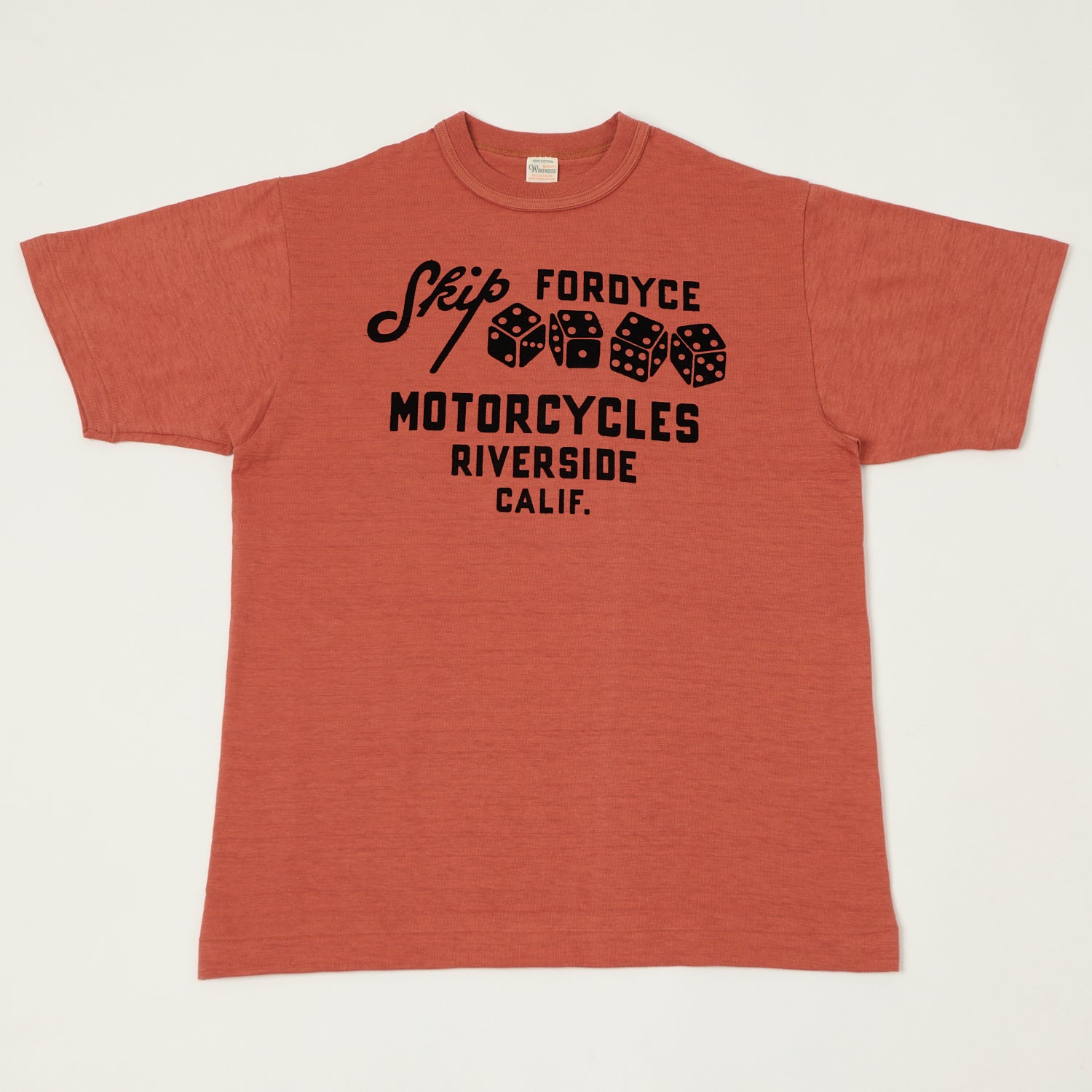 Warehouse & Co 4601 'Skip' Tee - Salmon