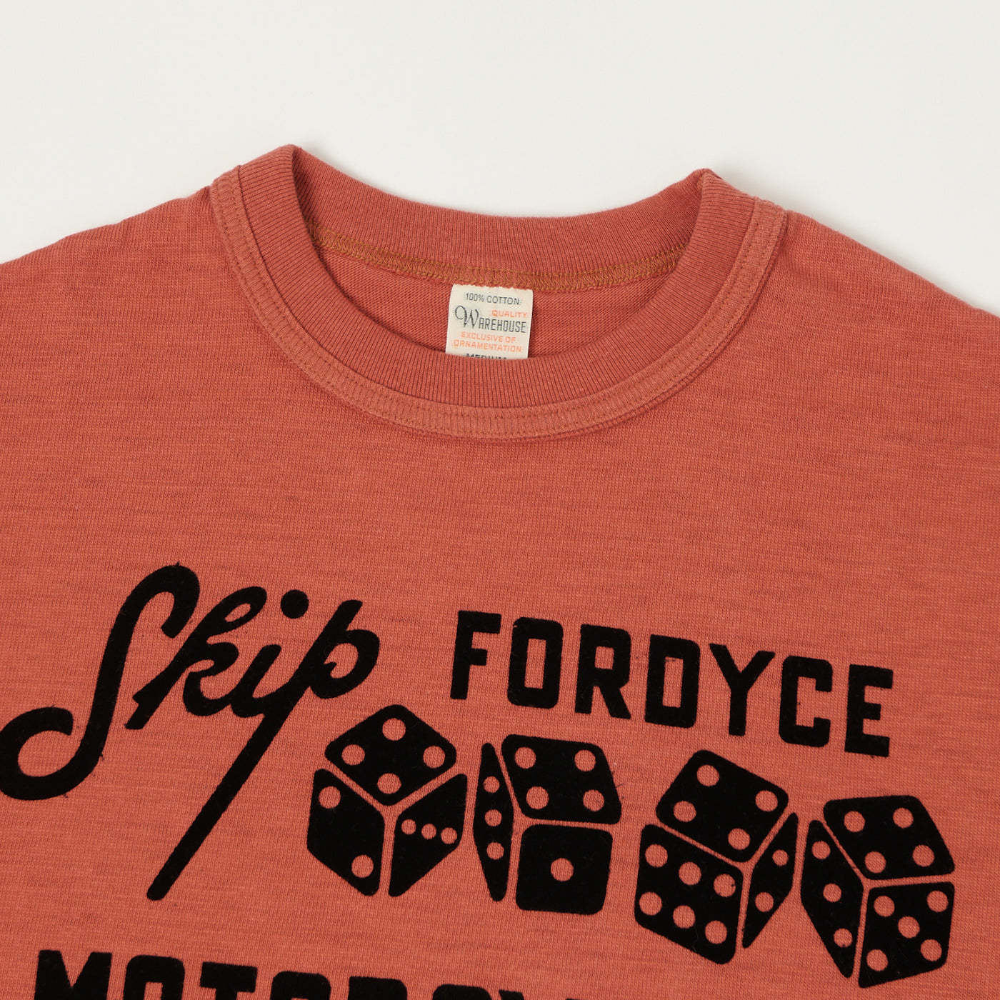 Warehouse & Co 4601 'Skip' Tee - Salmon