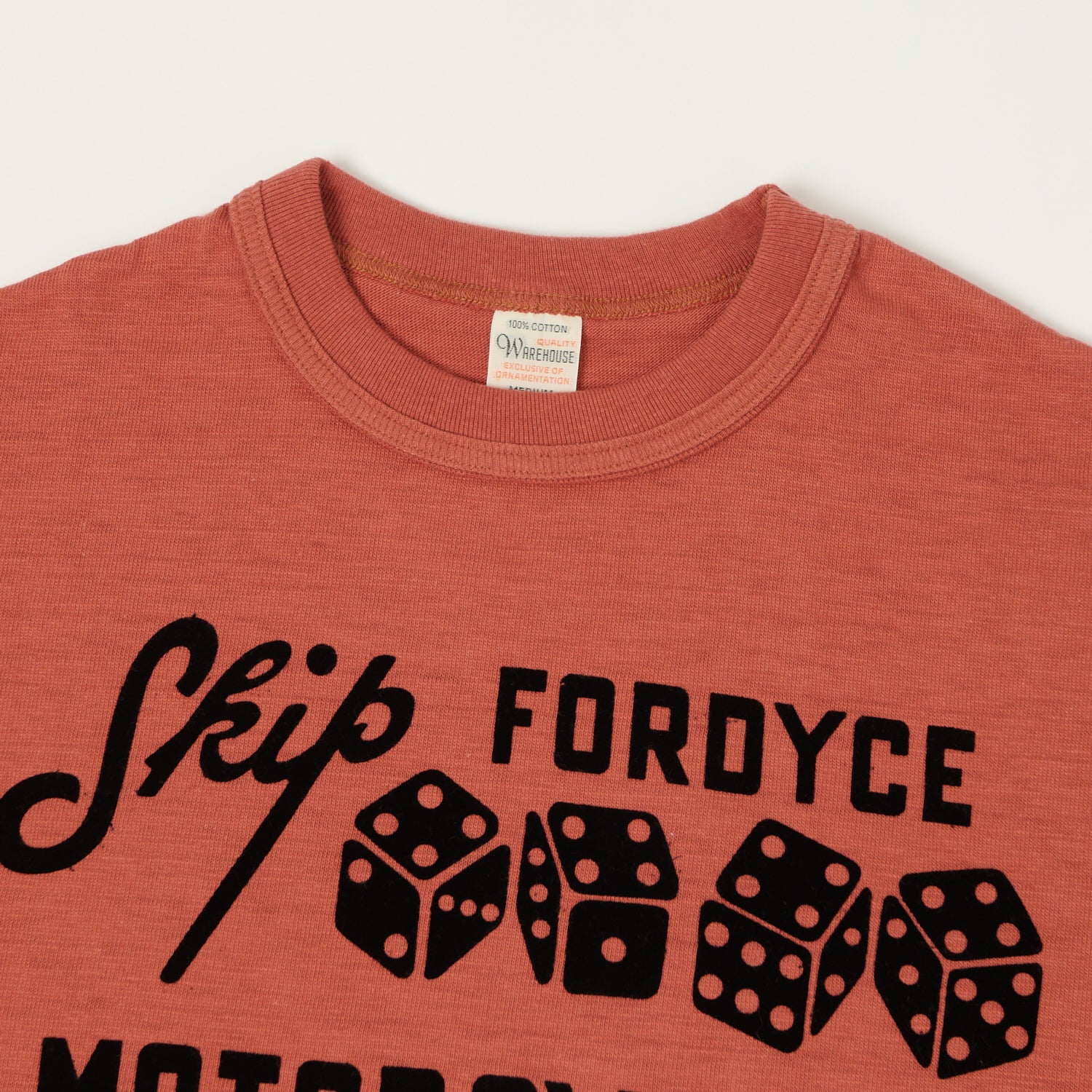 Warehouse & Co 4601 'Skip' Tee - Salmon