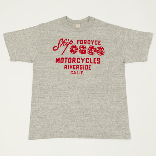 Warehouse & Co 4601 'Skip' Tee - Heather Grey