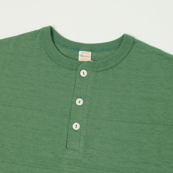 Warehouse & Co 4601 S/S Henley - MC Green