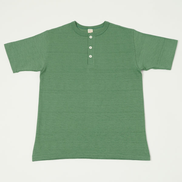 Warehouse 4601 S/S Henley - MC Green