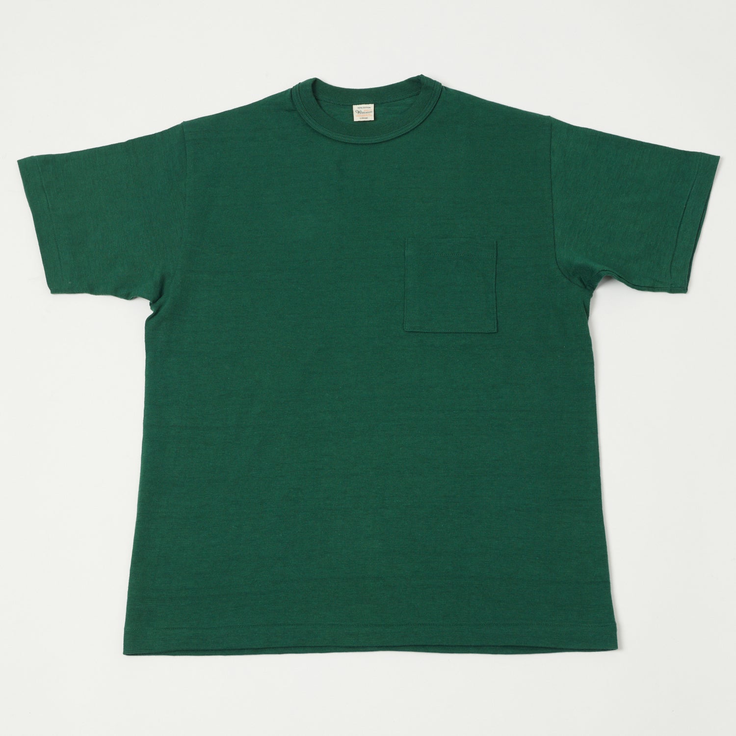 Warehouse & Co 4601 Pocket T-Shirt - Dark Green