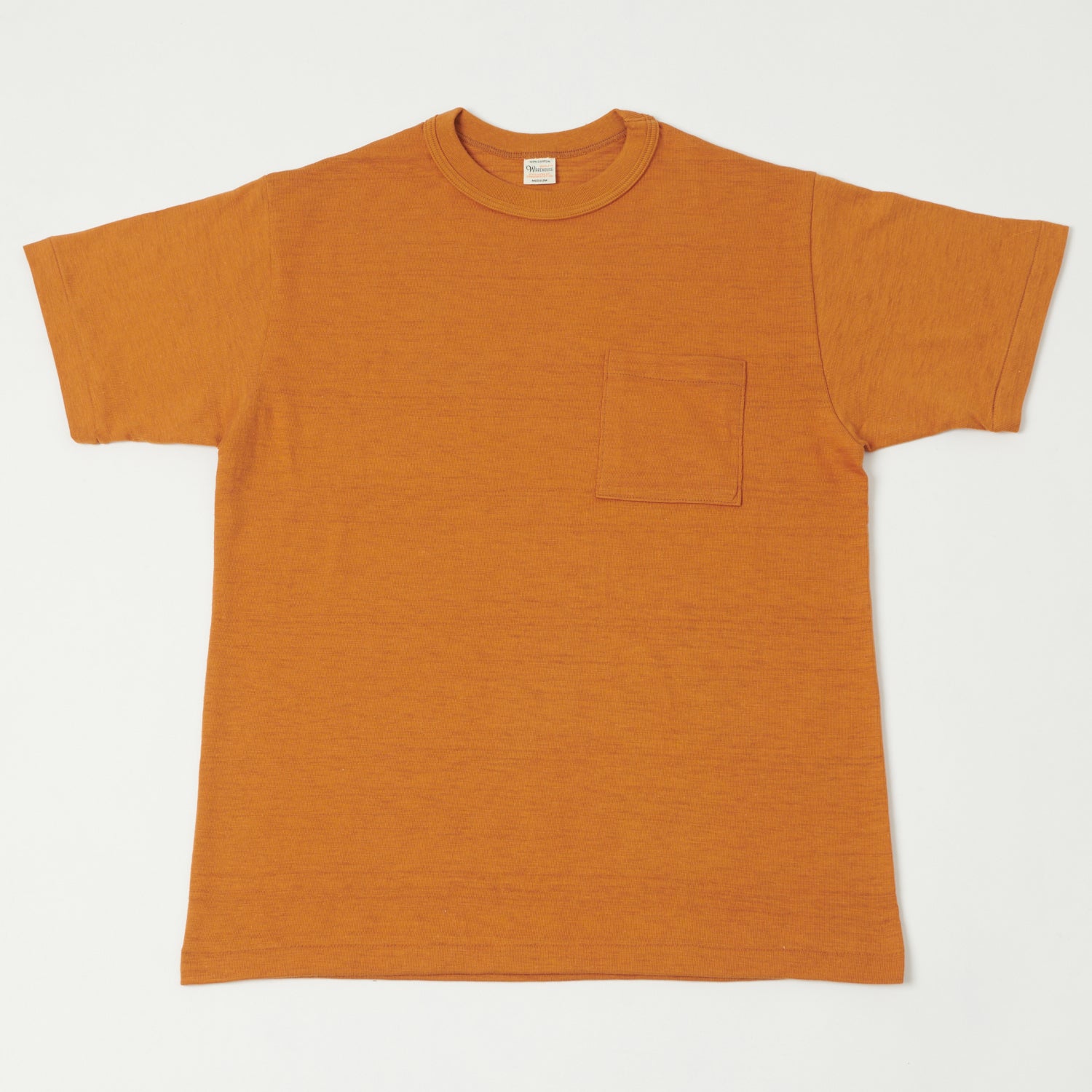 Warehouse & Co 4601 Pocket T-Shirt - Dark Orange