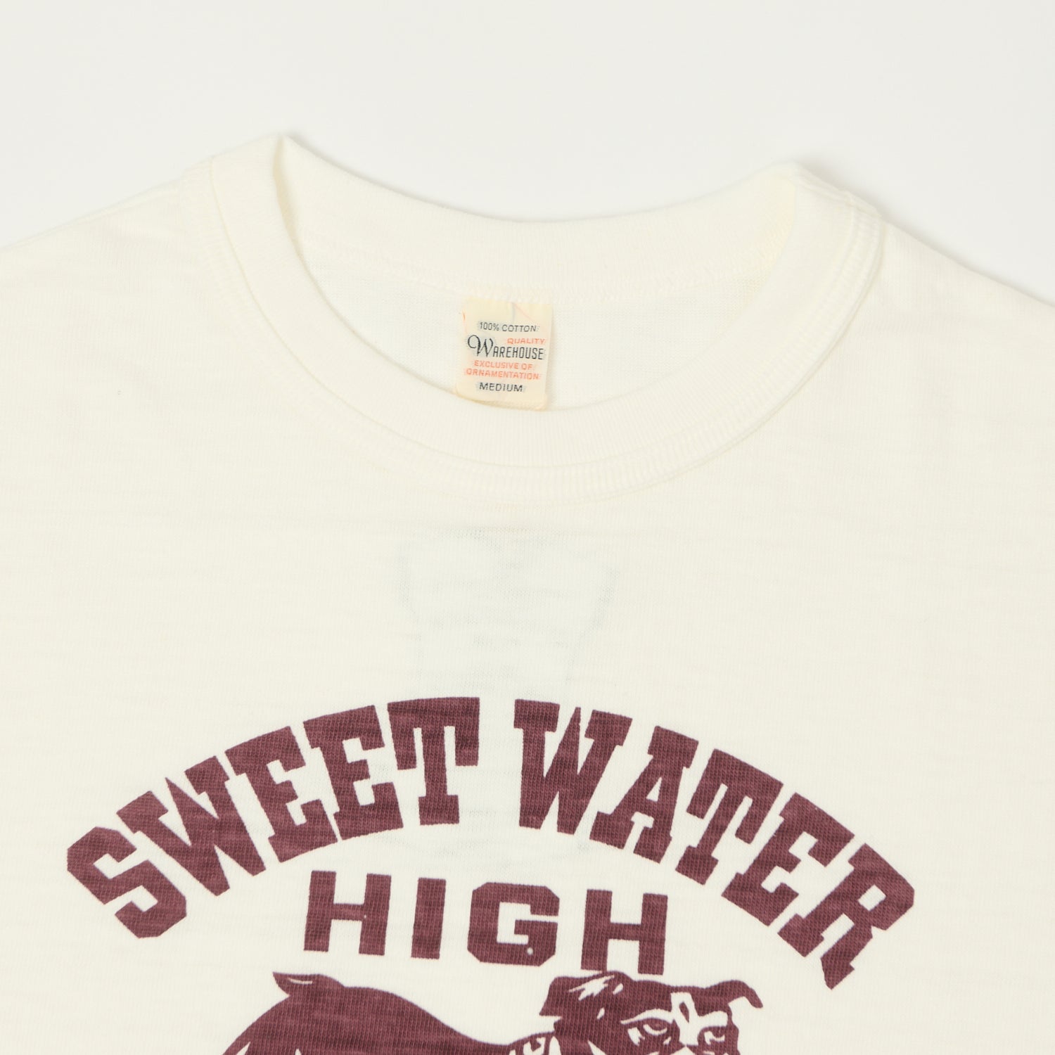 Warehouse & Co 4601 'Sweet Water High' T-Shirt - Off White