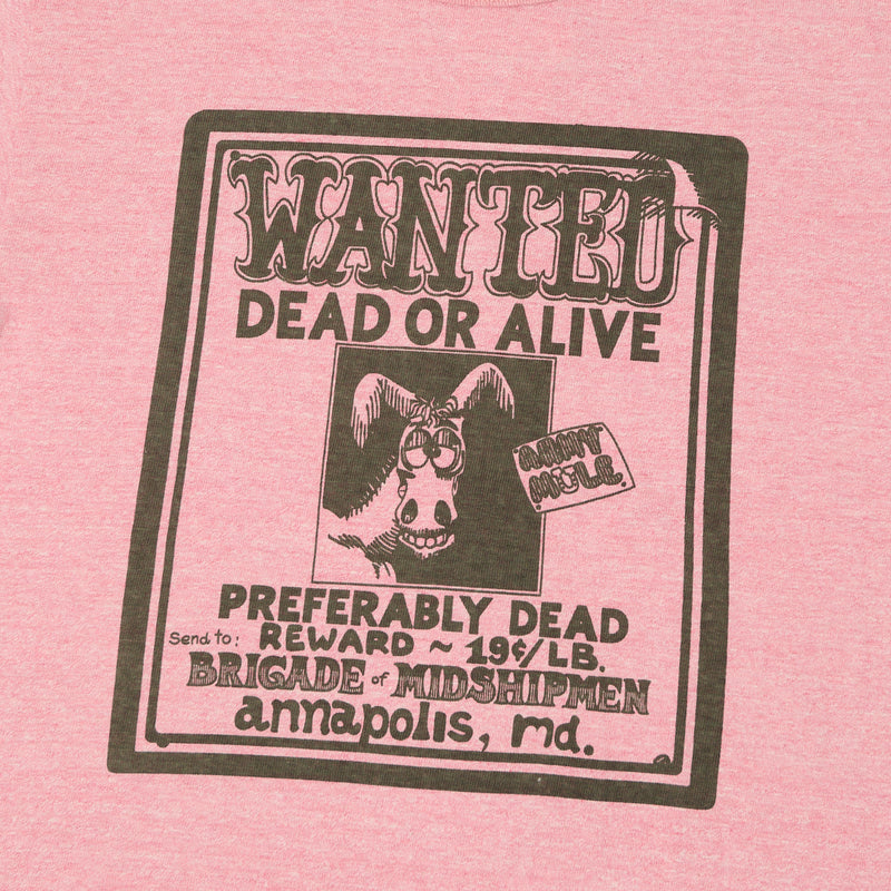 Warehouse & Co 4096 'Wanted' T-Shirt - Heather Red