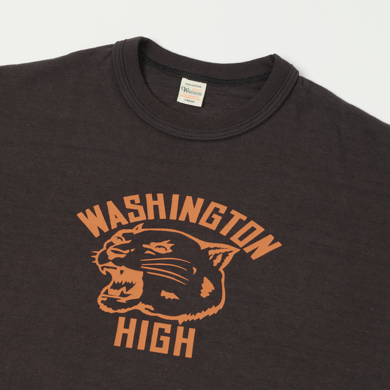 Warehouse 4601 'Washington High' Print Tee - Sumikuro