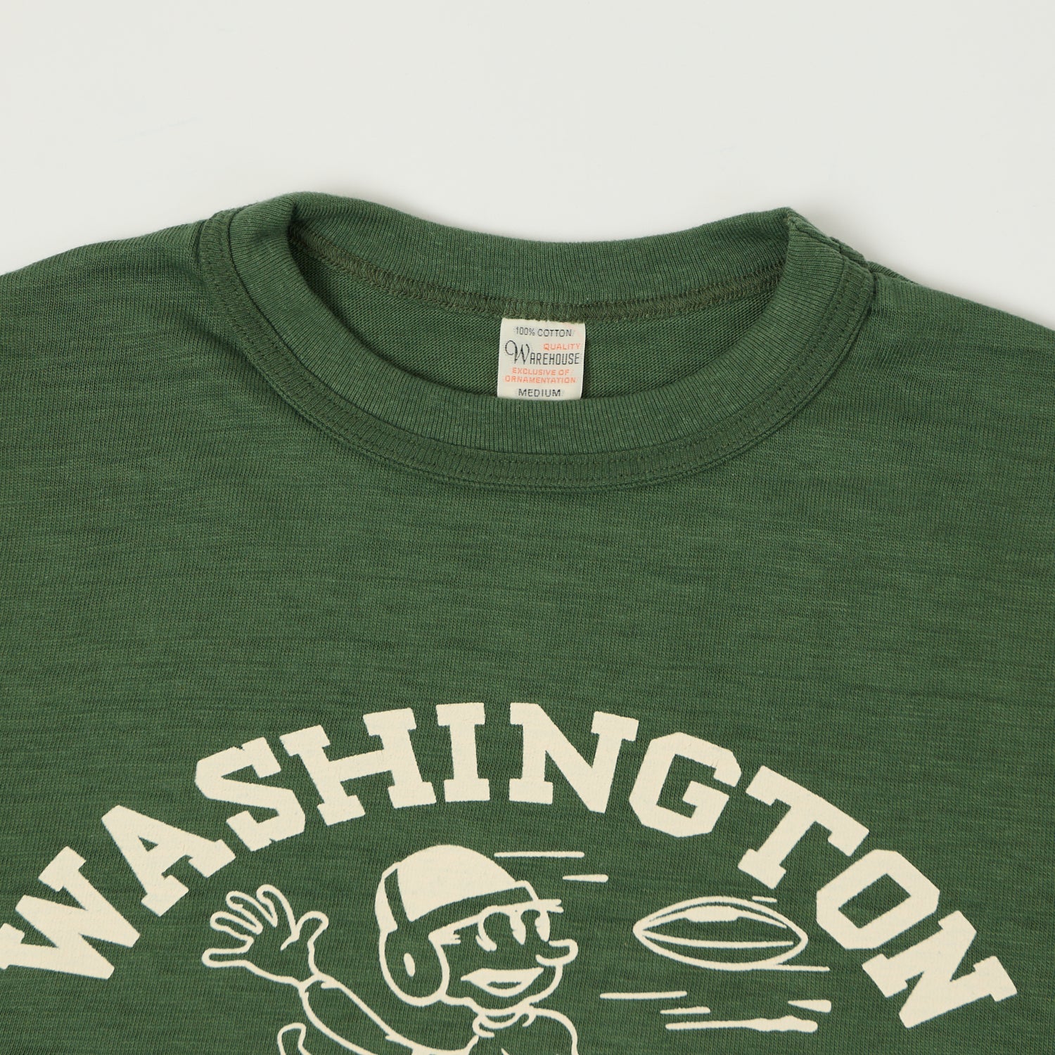 Warehouse & Co 4601 'Washington' T-Shirt - Green