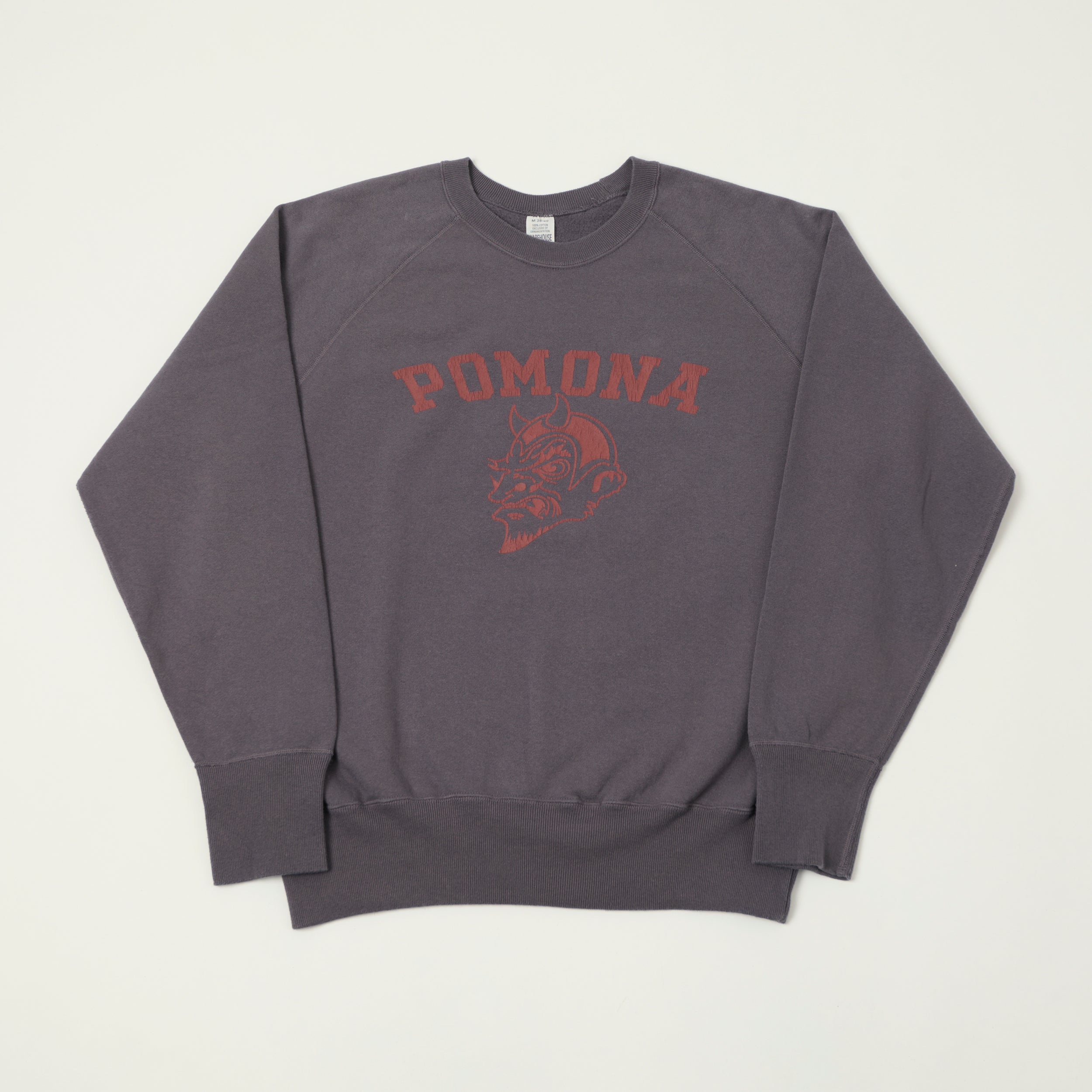 Warehouse & Co 461 'Pomona' Raglan Sleeve Sweatshirt - Navy