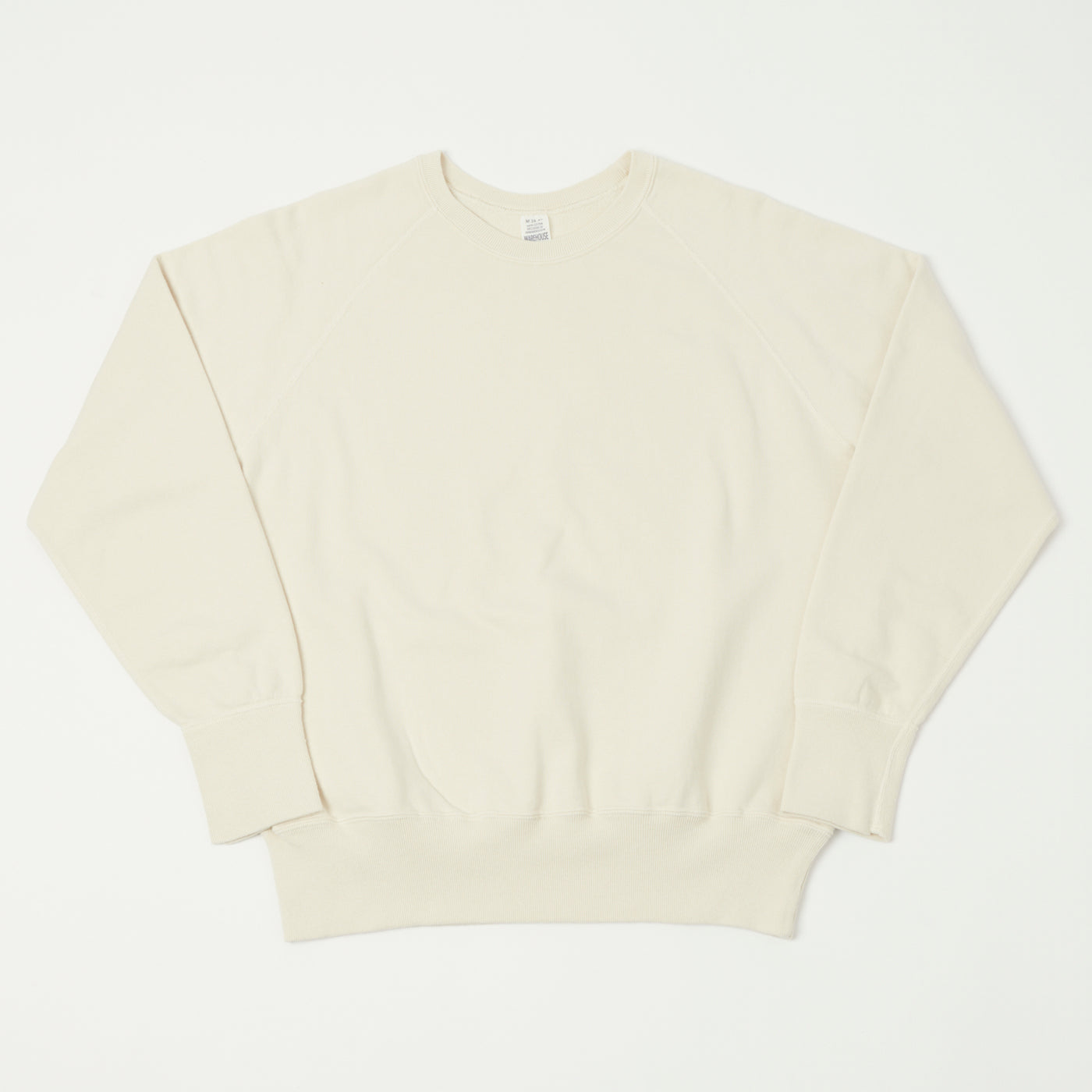 Warehouse & Co 461 Raglan Sleeve Sweatshirt - Cream