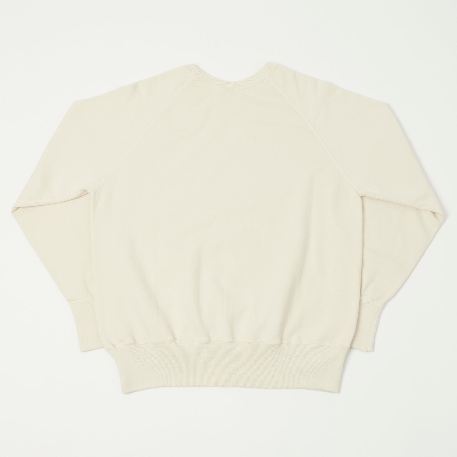 Warehouse & Co 461 Raglan Sleeve Sweatshirt - Cream