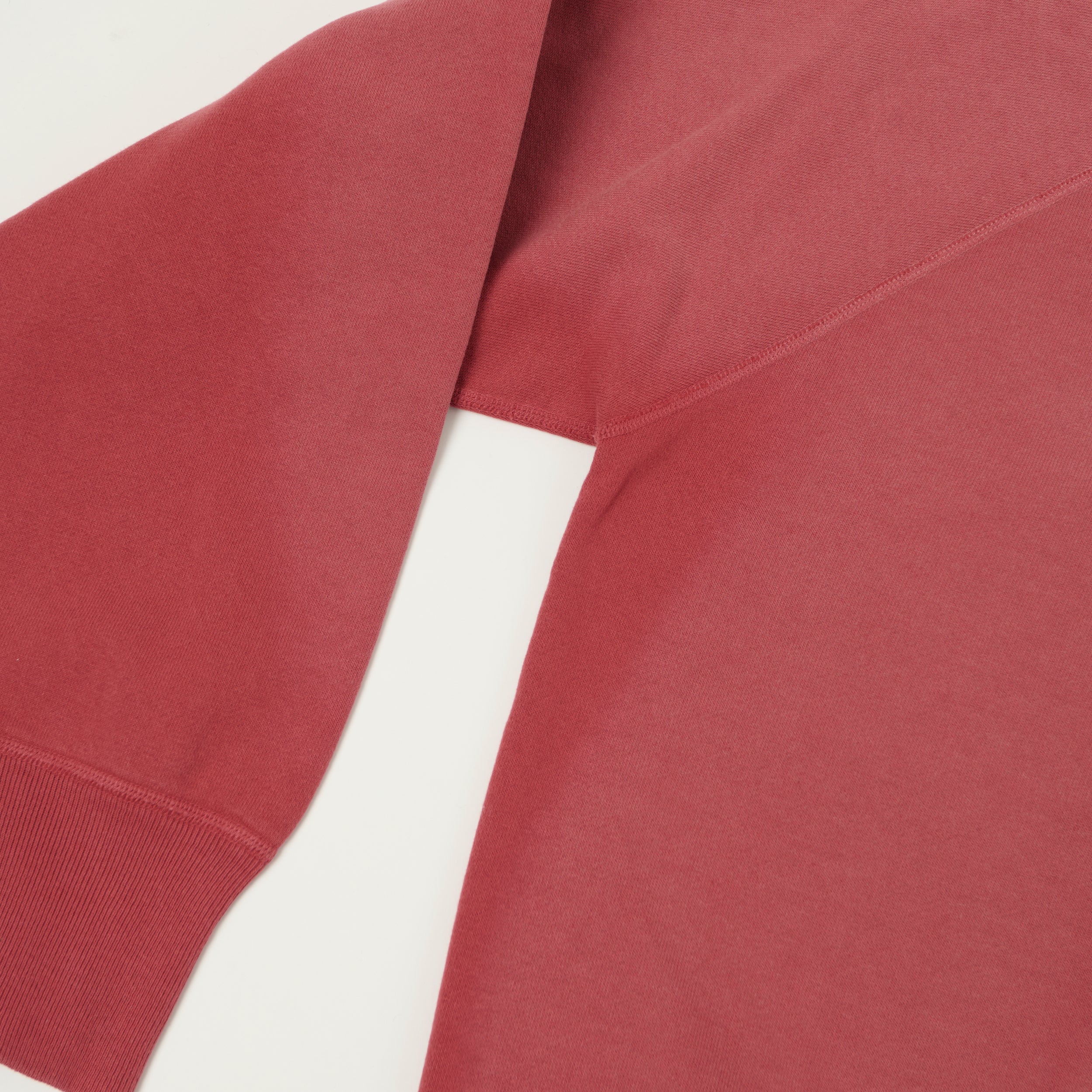 Warehouse & Co 461-U/W 'Sun Burned' Raglan Sleeve Sweatshirt - Red