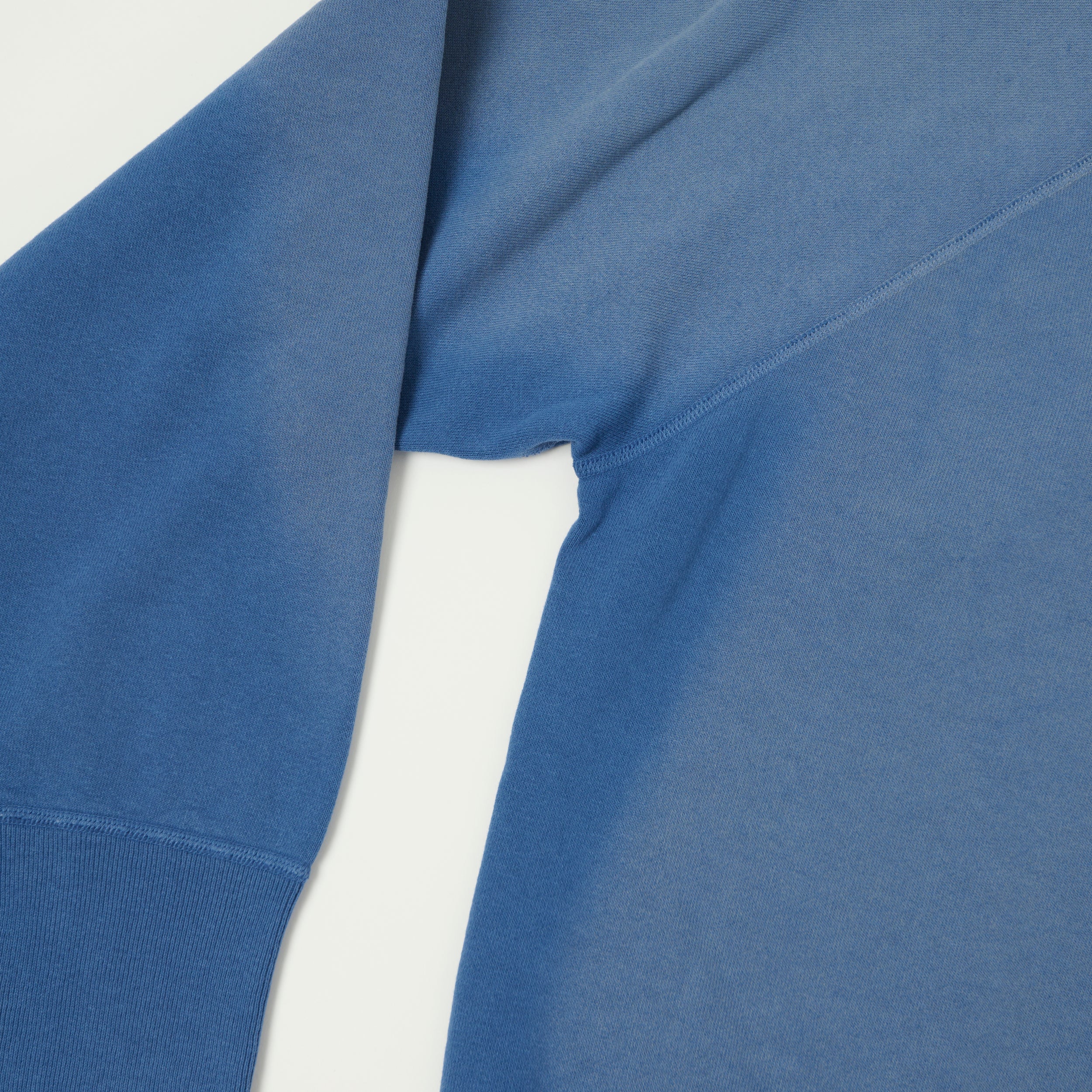 Warehouse & Co 461-U/W 'Sun Burned' Raglan Sleeve Sweatshirt - Blue