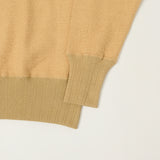 Warehouse & Co 479 Two Pocket Pile Sweatshirt - Beige