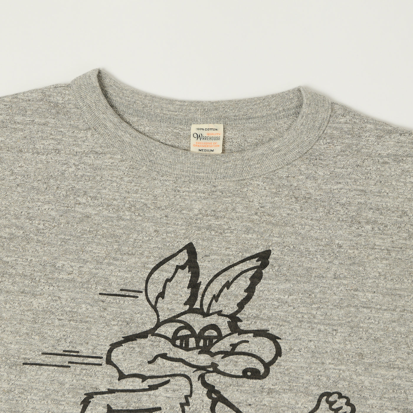 Warehouse & Co 4800 'Coyote'  Baseball T-Shirt - Heather Grey/Black