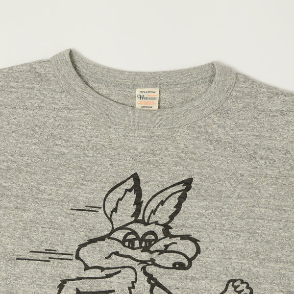Warehouse & Co 4800 'Coyote'  Baseball Tee - Heather Grey/Black