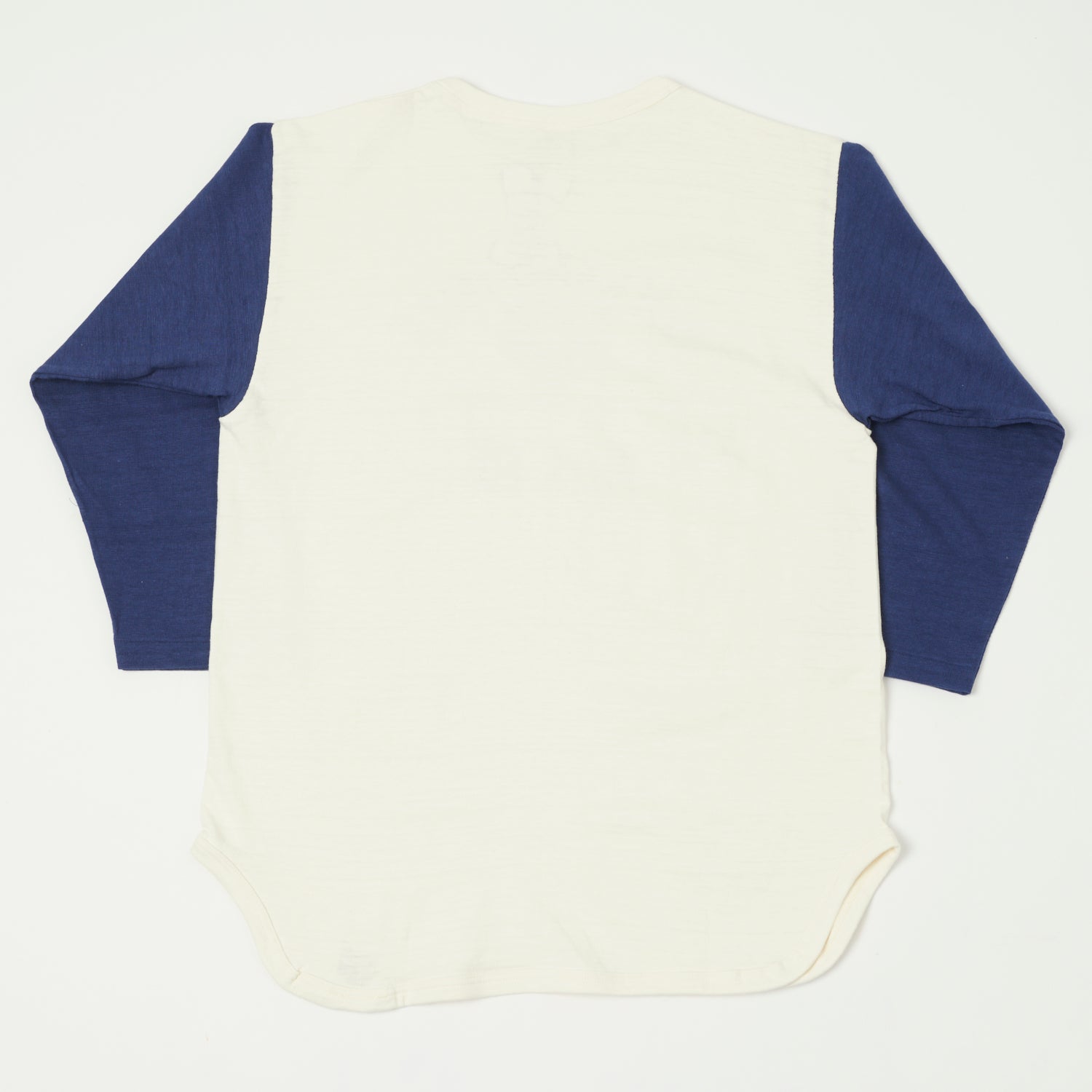 Warehouse & Co 'Black River Tigers' 4800 Baseball T-Shirt - Cream/Navy