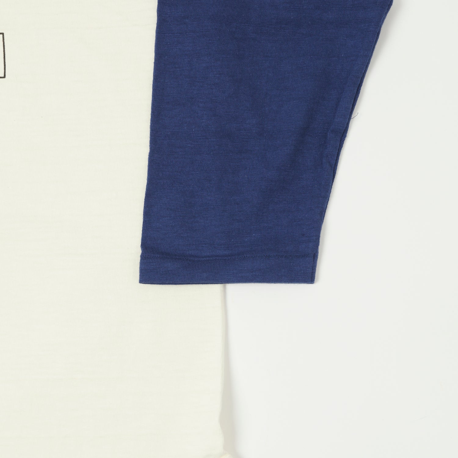 Warehouse & Co 'Black River Tigers' 4800 Baseball T-Shirt - Cream/Navy