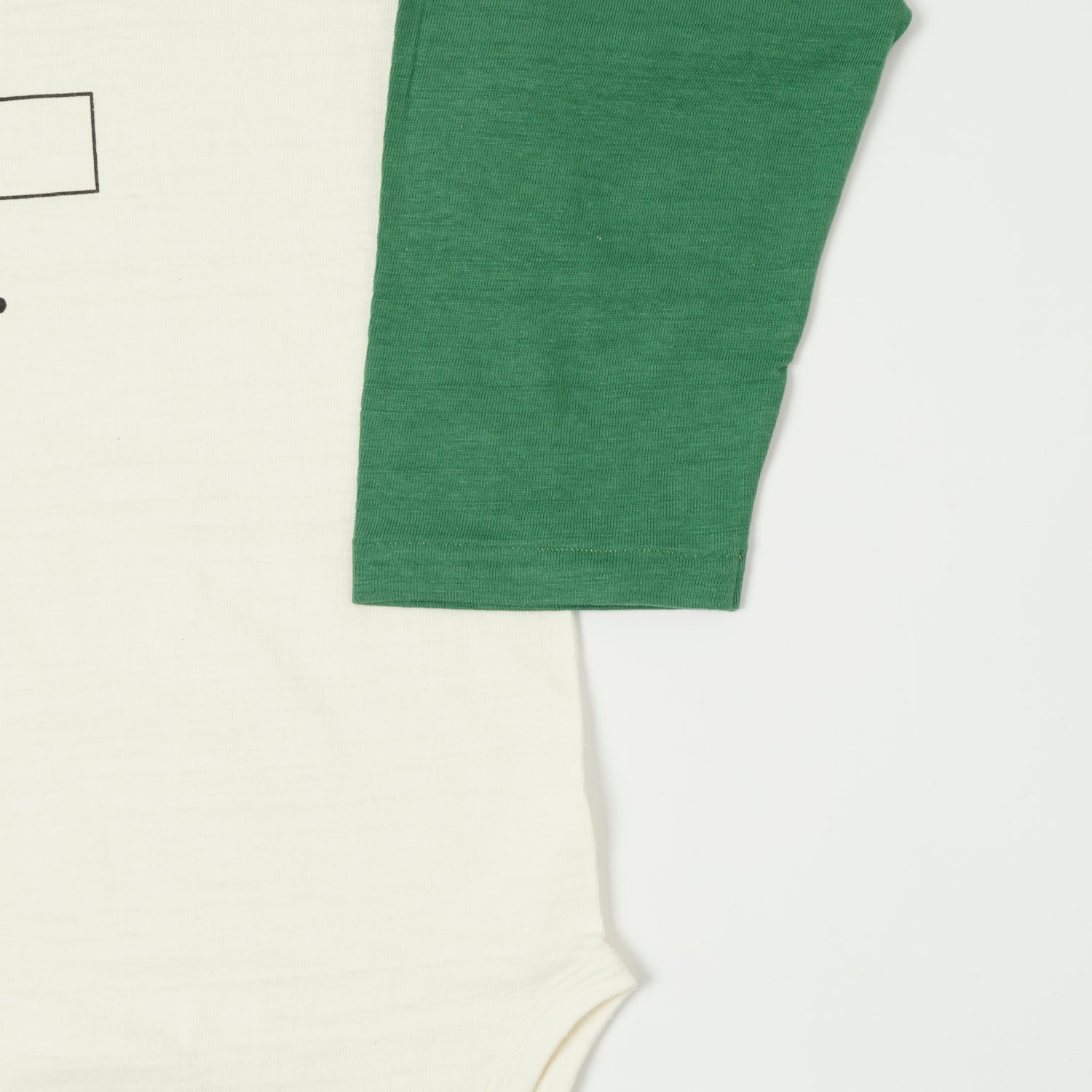 Warehouse & Co 'Black River Tigers' 4800 Baseball T-Shirt - Cream/Green