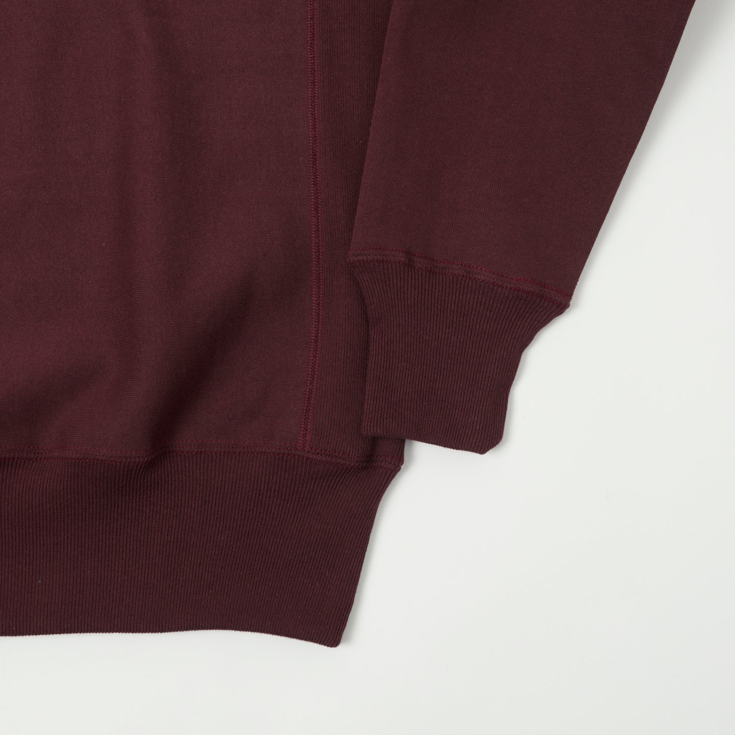 Warehouse & Co 483 Plain Sweatshirt - Bordeaux
