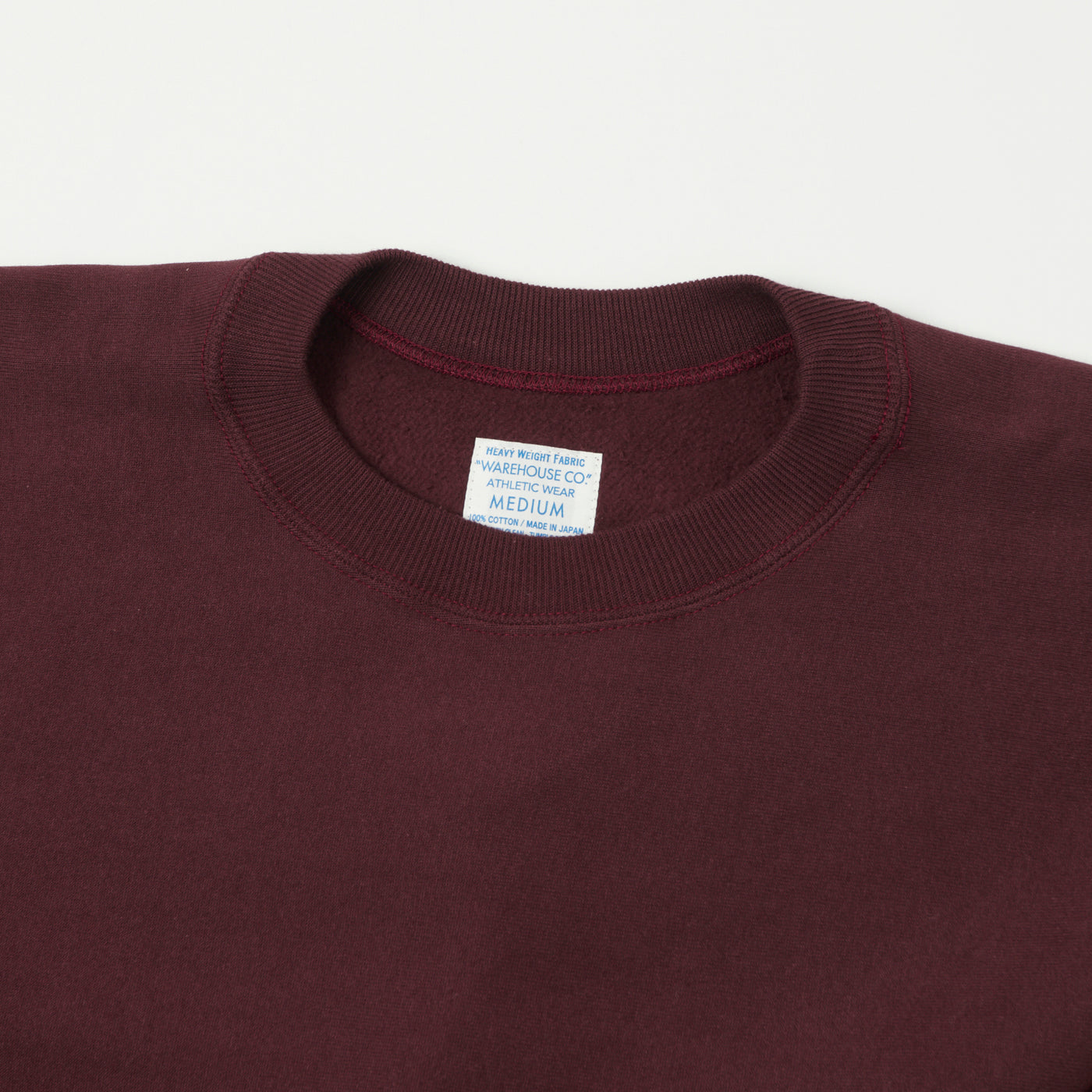Warehouse & Co 483 Plain Sweatshirt - Bordeaux