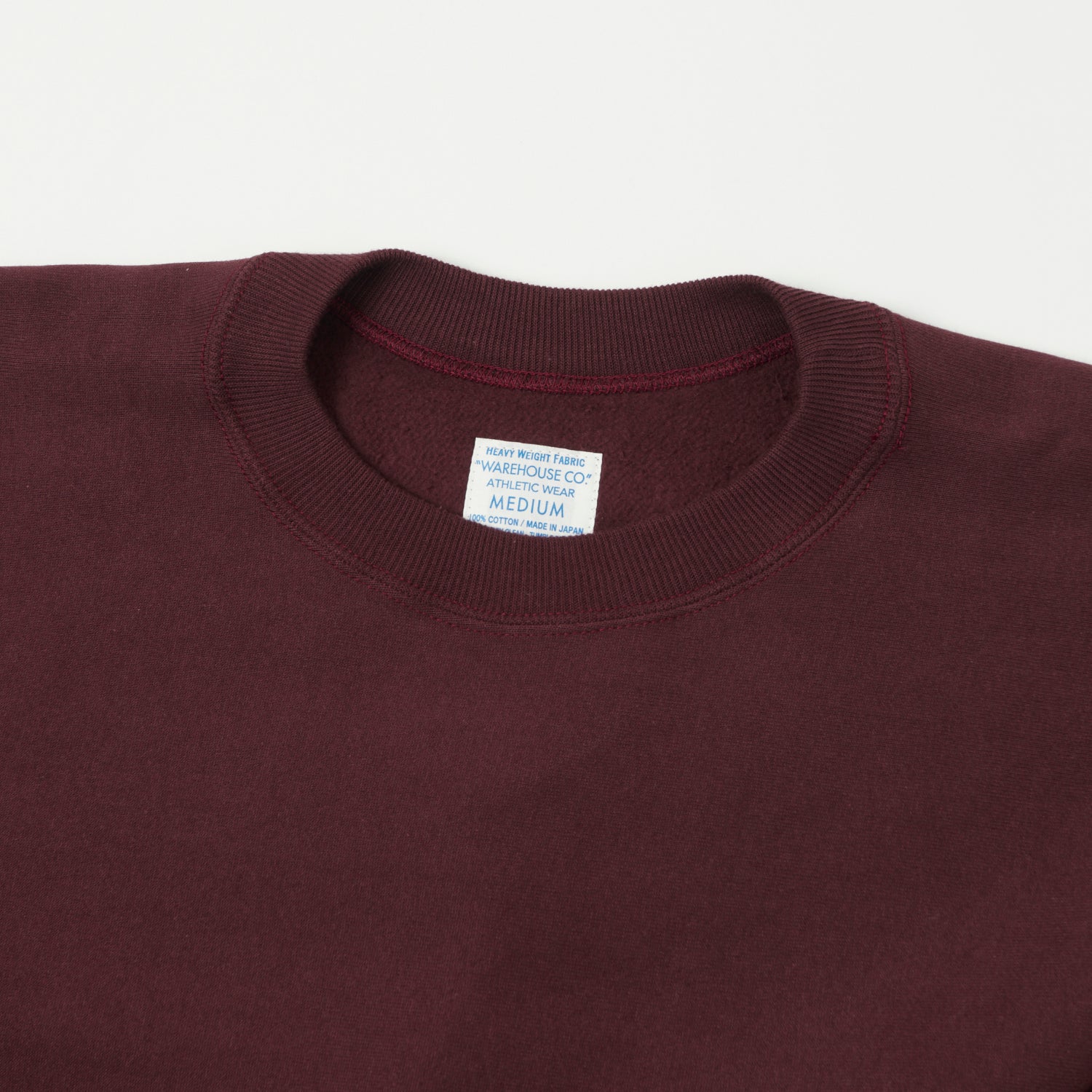 Warehouse & Co 483 Plain Sweatshirt - Bordeaux