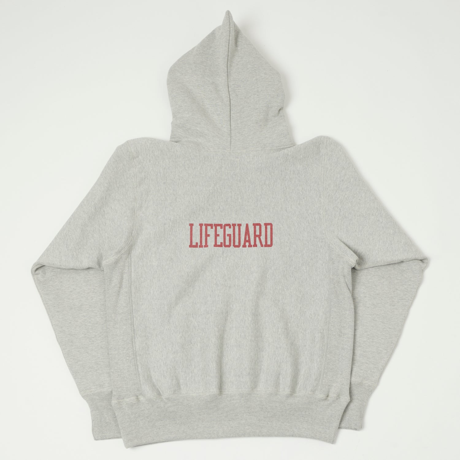 Warehouse & Co 484 'Lifeguard' Reverse Weave Hooded Sweatshirt