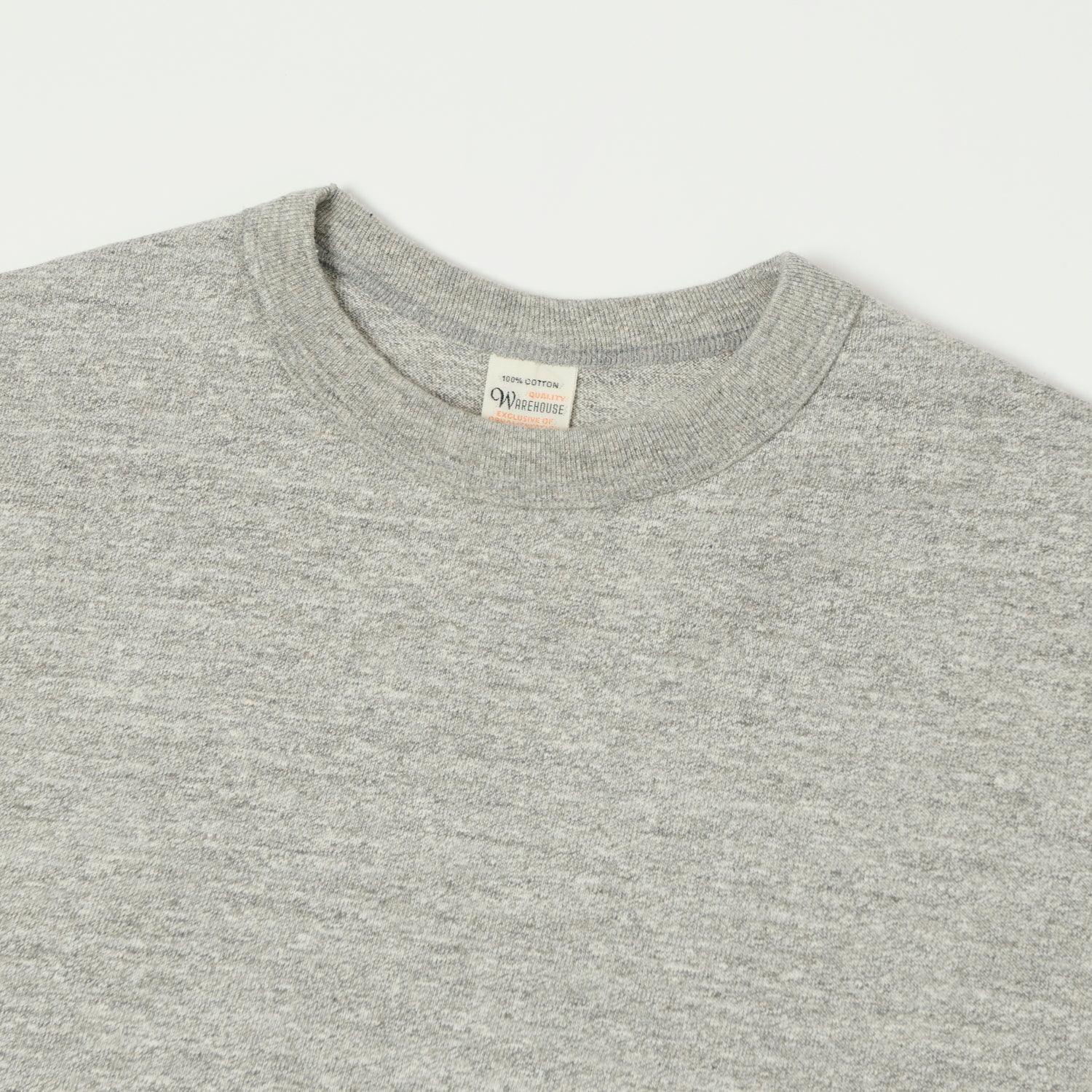 Warehouse & Co 5906 Long Sleeve T-Shirt - Heather Grey
