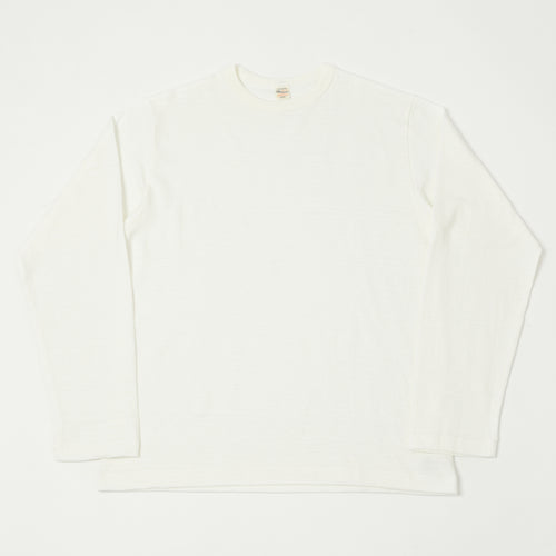 Warehouse & Co 5906 Long Sleeve T-Shirt - Off White
