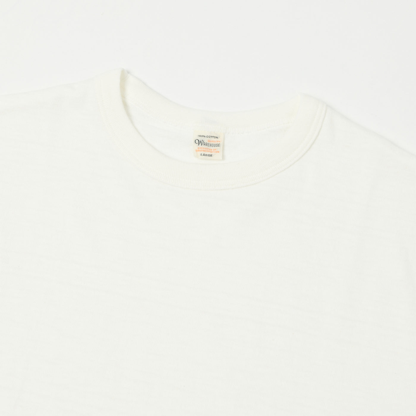 Warehouse & Co 5906 Long Sleeve T-Shirt - Off White