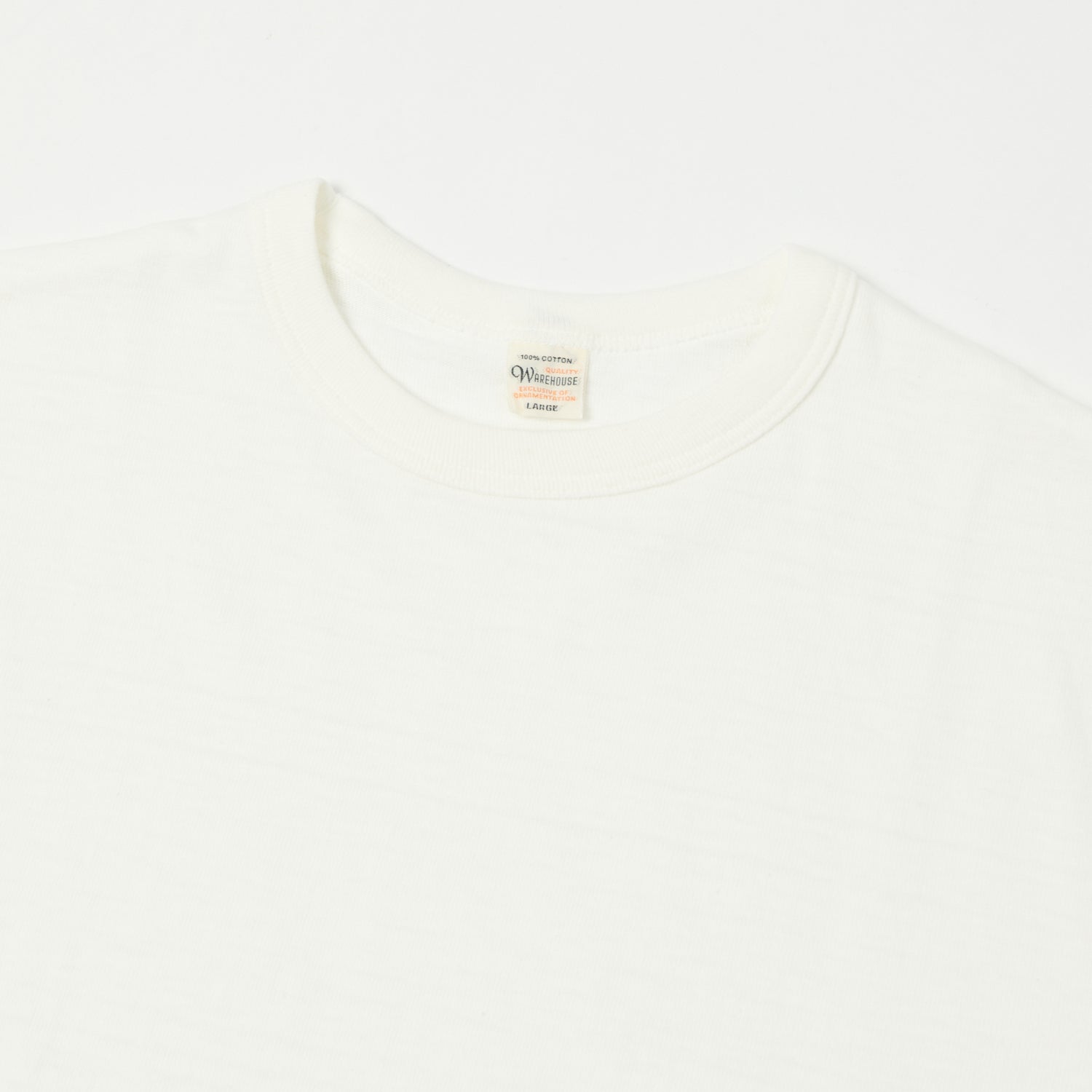 Warehouse & Co 5906 Long Sleeve T-Shirt - Off White