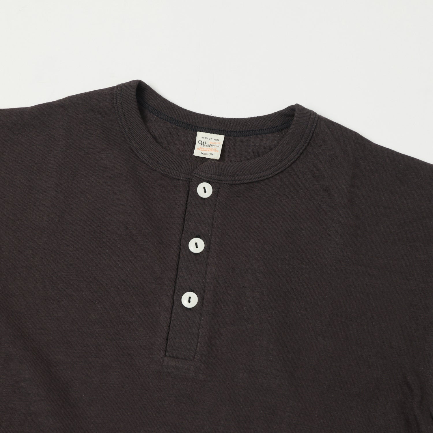 Warehouse & Co 5907 Long Sleeve Henley - Sumikuro
