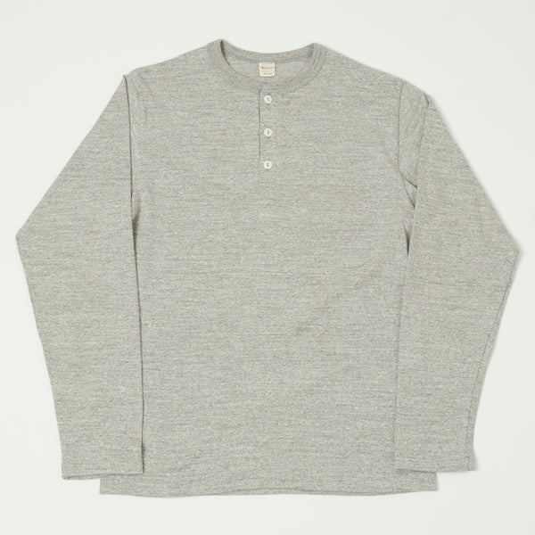 Warehouse & Co 5907 Long Sleeve Henley - Heather Grey – SON OF A STAG