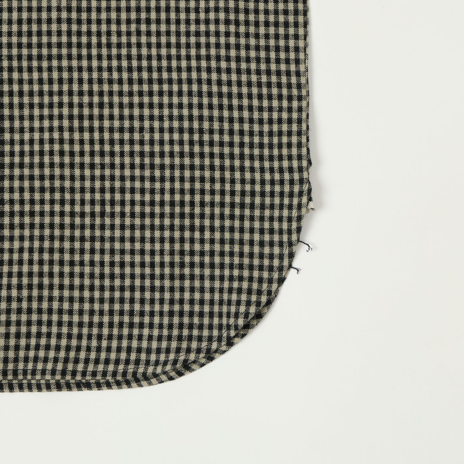 Warehouse & Co 3056 Duck Digger Short Sleeve Gingham Shirt - Grey