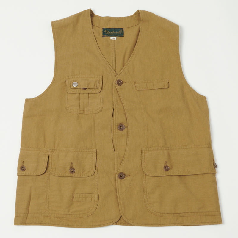 Warehouse 2201 Gateway Sporting Goods Fishing Vest - Beige