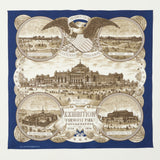 Warehouse 5246 'Memorial Hall' Selvedge Bandana - Navy