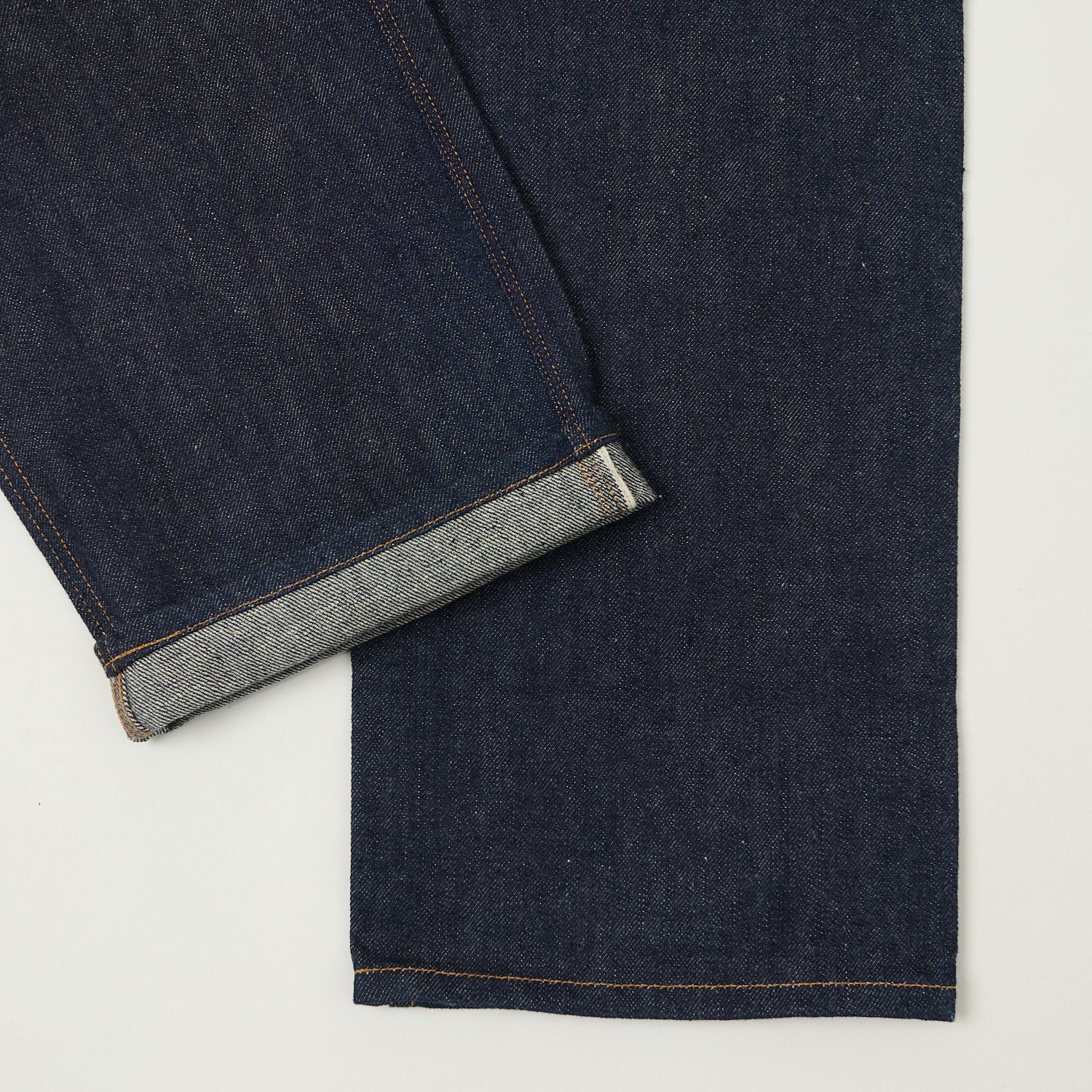 Warehouse & Co 'Brown-Duck & Digger' Regular Straight Jean - Raw