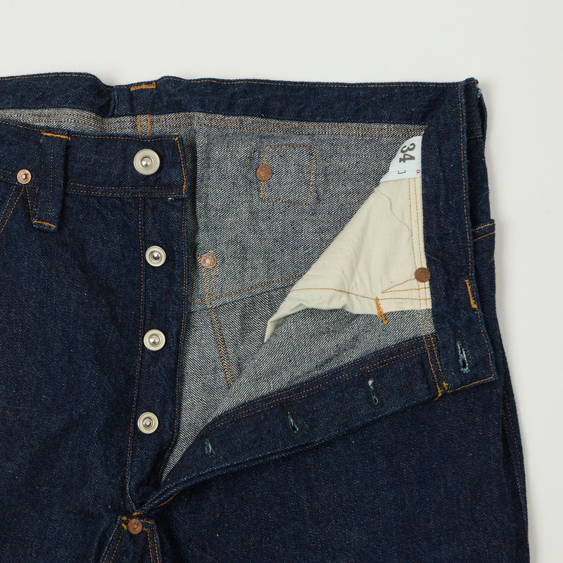 パンツ WAREHOUSE / duck digger selvedge denim Warehouse & Co 'Brown-Duck & Digger' Regular Straight Jean