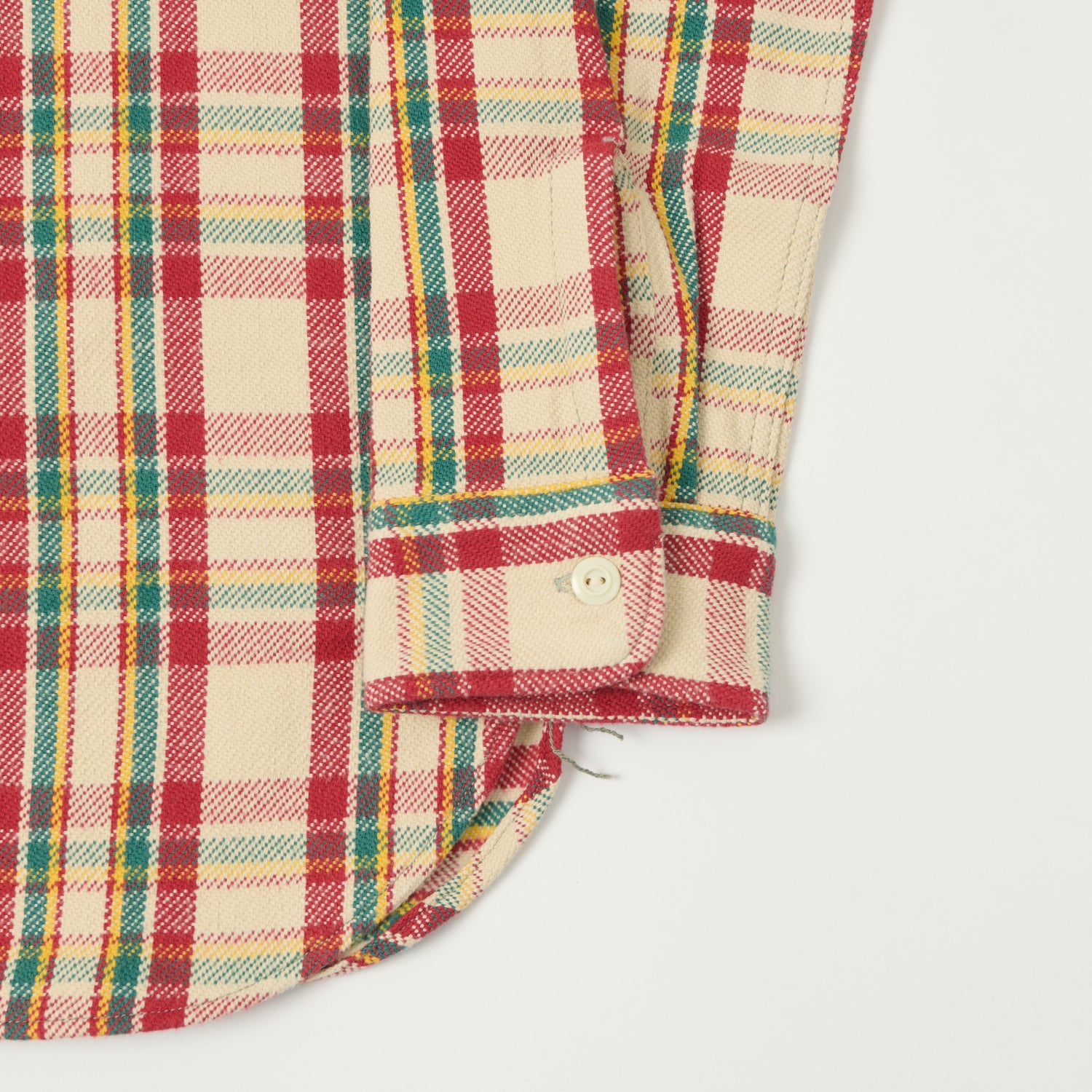 Warehouse & Co 3104 Plaid Flannel Shirt - Red/Yellow