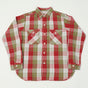 Warehouse & Co 3104 Plaid Flannel Shirt - Red/Khaki