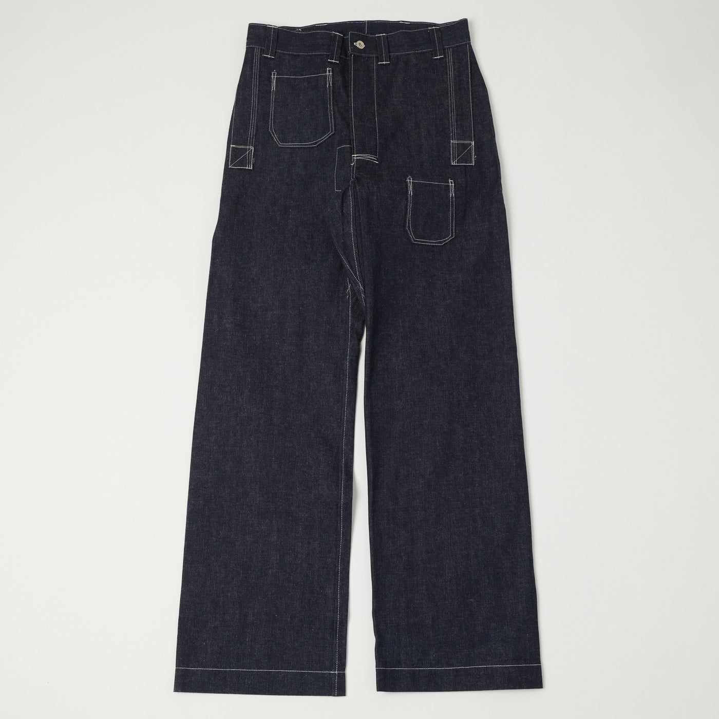 John Gluckow Lot. JG-01 Denim 'Netmakers' Trousers - Raw