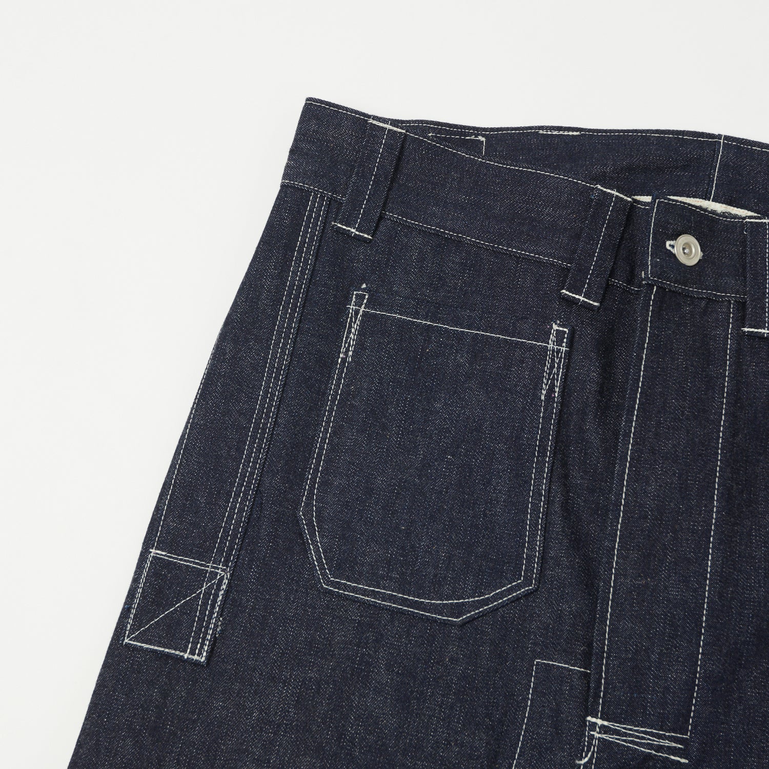John Gluckow Lot. JG-01 Denim 'Netmakers' Trousers - Raw