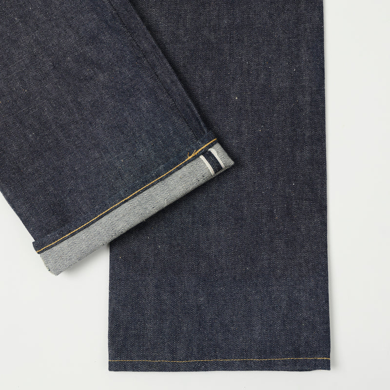 Warehouse S1000XX WWII 'Dead Stock Blue' 13.3oz Classic Straight Jean - Raw