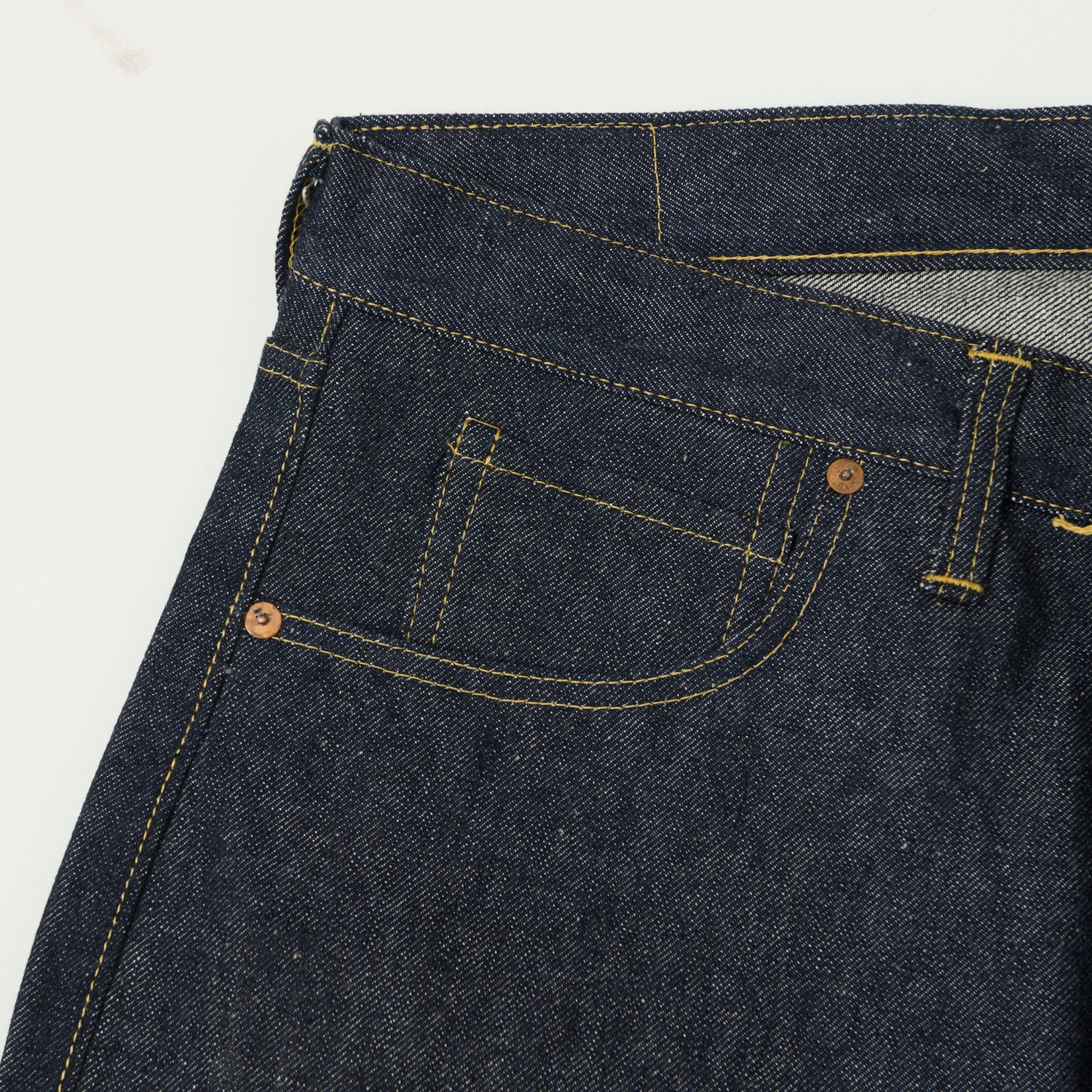 Warehouse & Co S1003XX 13.75oz 1942 Model Regular Straight Jeans - Raw